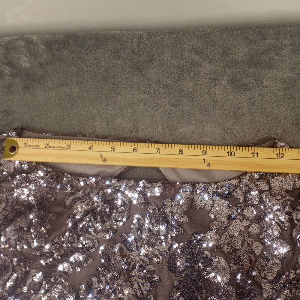 Ralph Lauren Special occasion Sequin Short  Cocktail Sheath Dress NWT Sz 14 - Picture 13 of 16